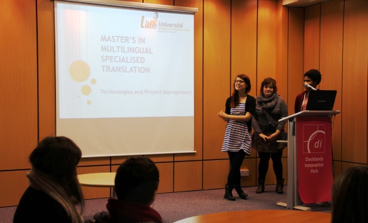 Presentation of the Master MST Université Lille 3