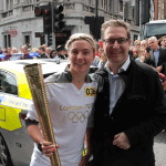 Natalya Coyle Olympic Flame