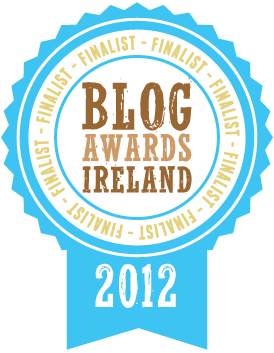 Blog awards finalist 2012