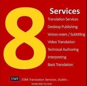 Translation services, STAR by numbers 2013