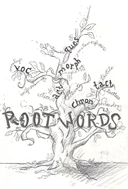 Root words tree illustration