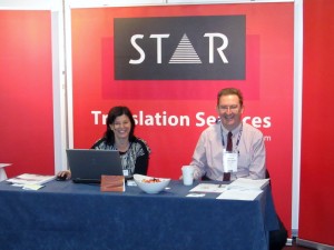 Petra and Damian at Localization World 2014