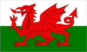 Flag of Wales; migratory languages welsh