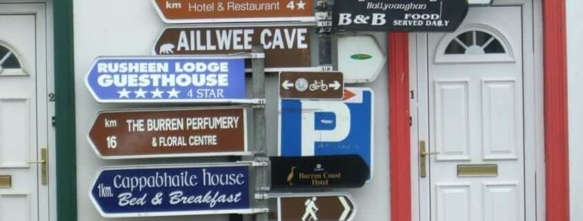 irish placenames - sign