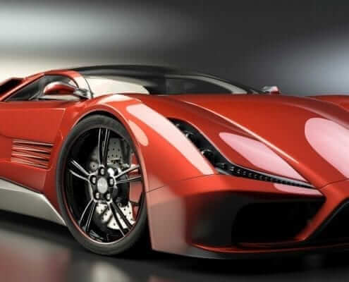 Red Sports Car - Automotive Translation